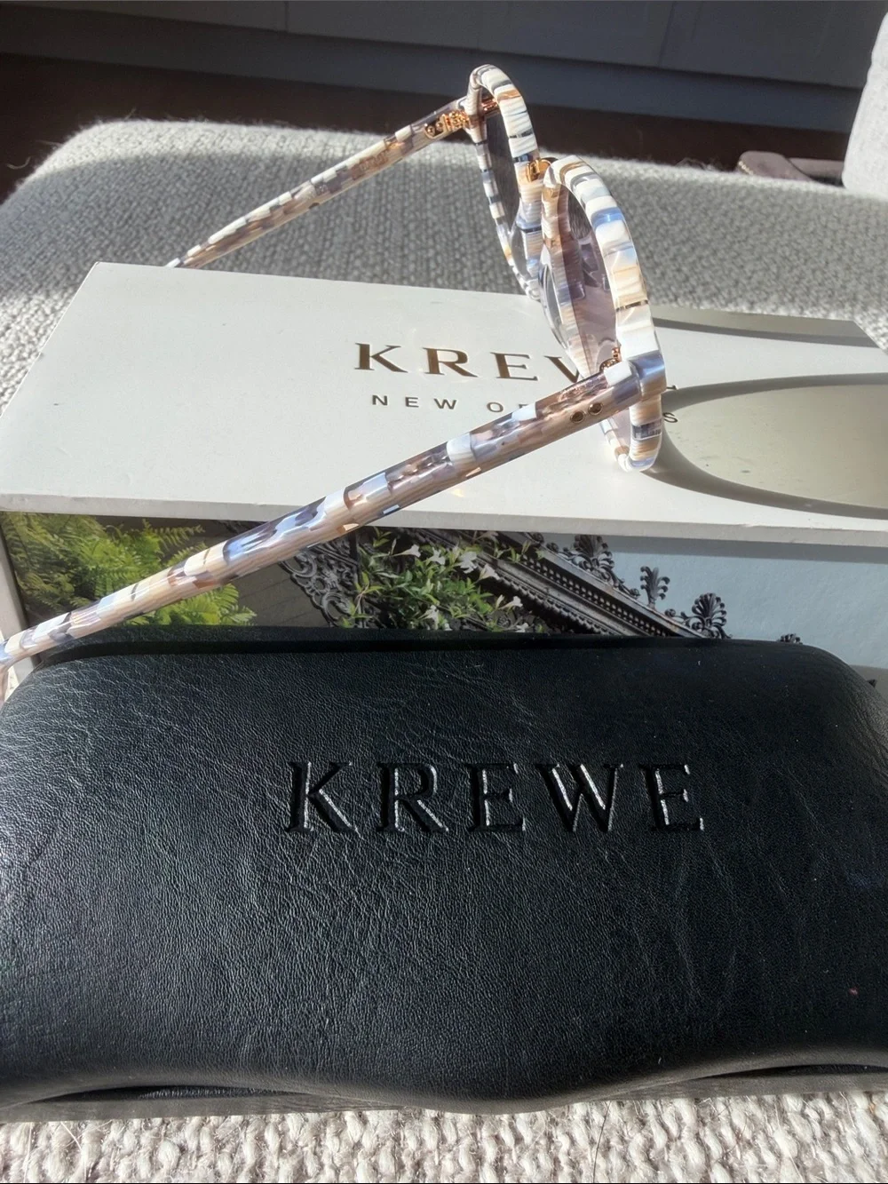 KREWE round sunglasses